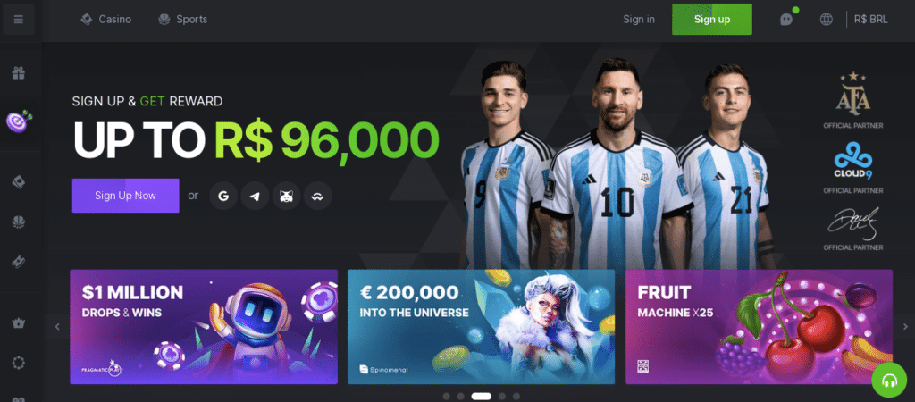 Plataforma de jogos betano